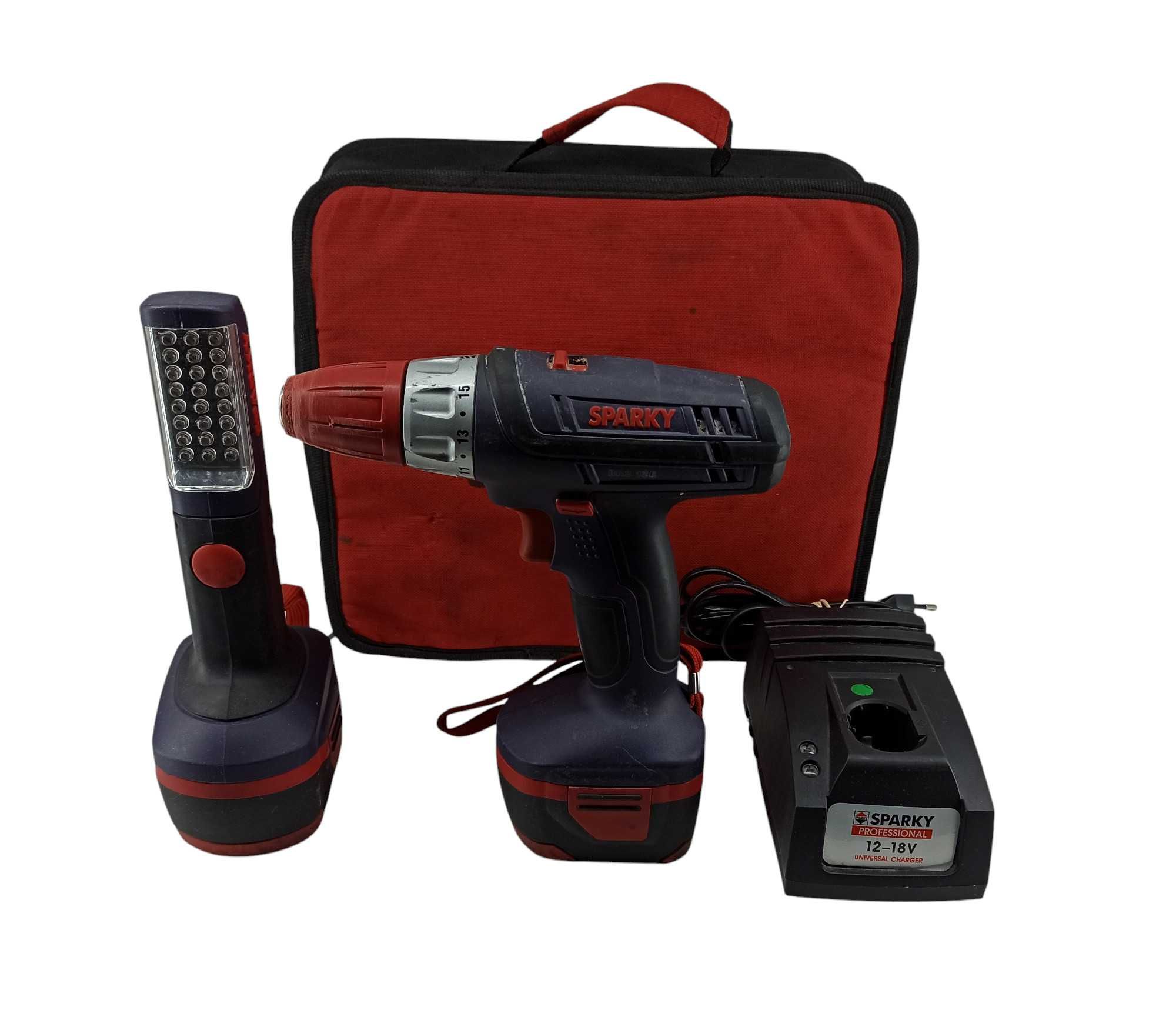 Wkrętarka Sparky BR2 12E + LATARKA SPARKY FL 12L