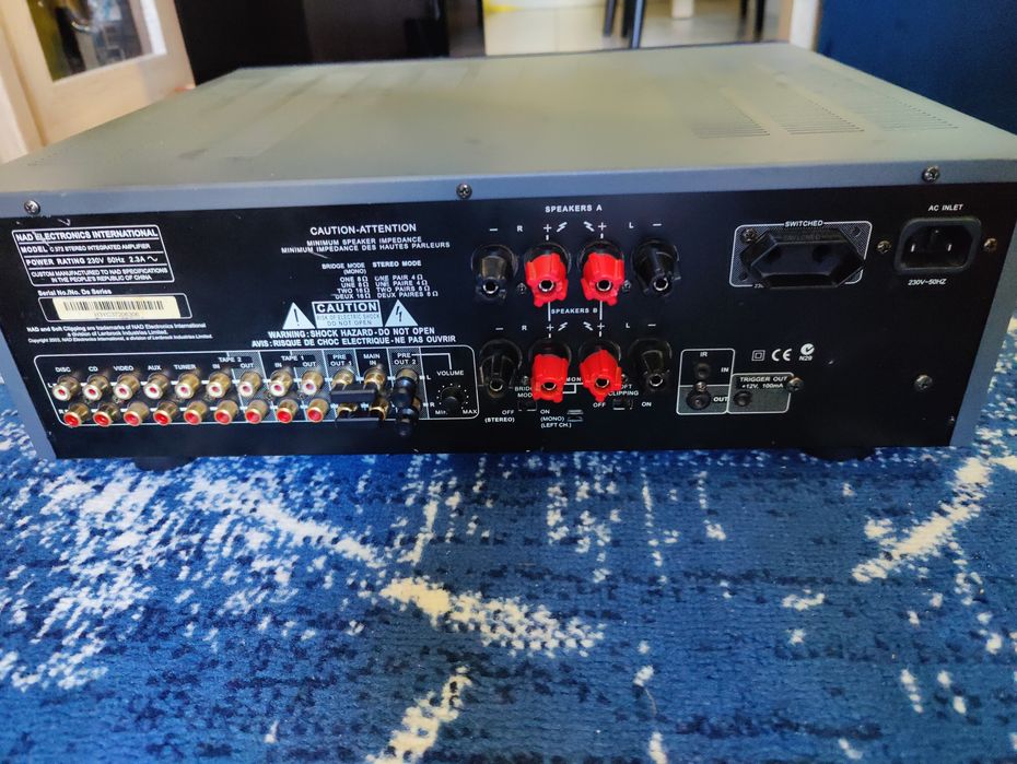 Wzmacniacz nad c372 2x150w 8om super dźwięk  audio