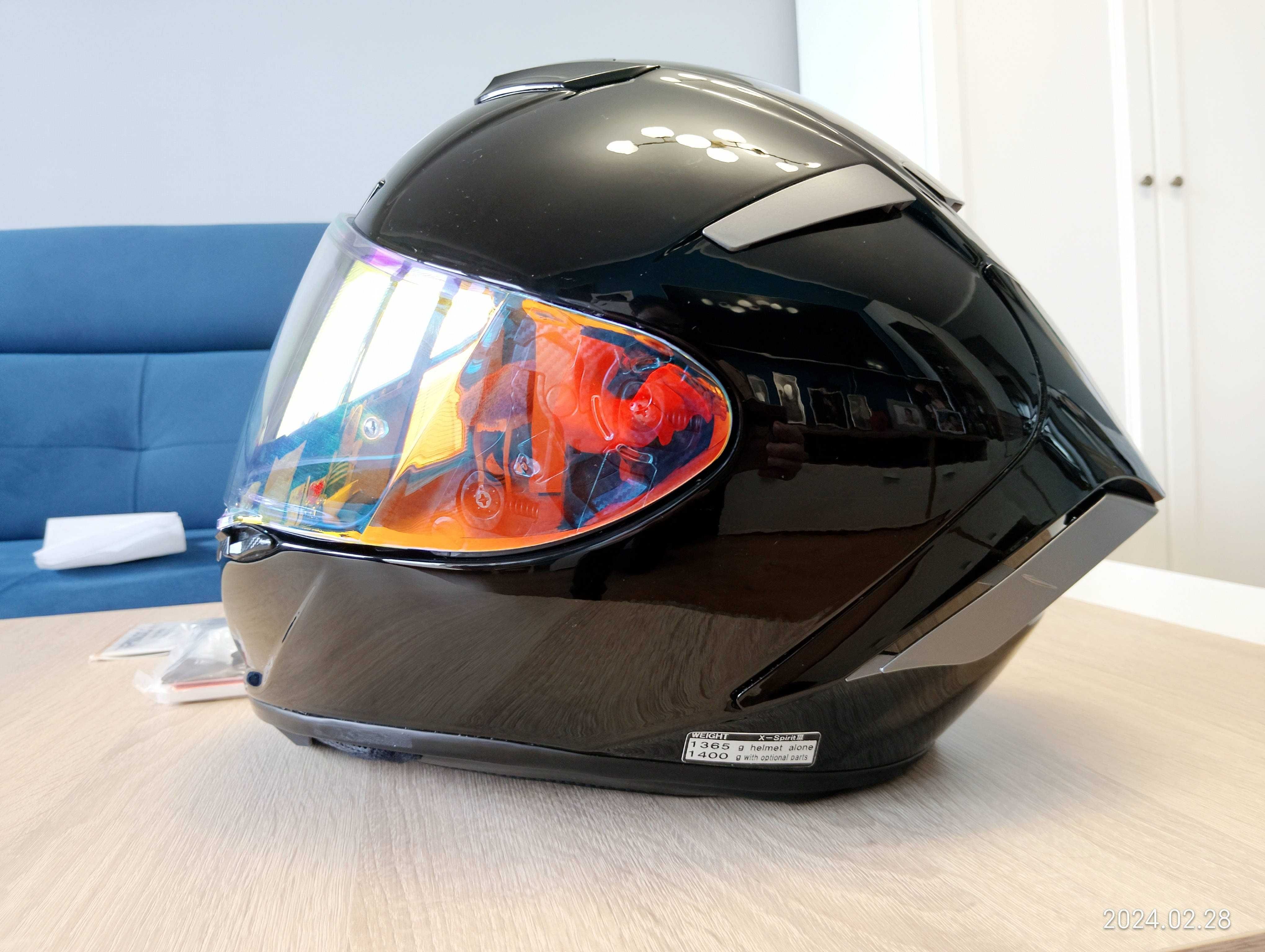 Kask Shoei X Spirit 3, X-Spirit III. Jak nowy! Rozmiar S