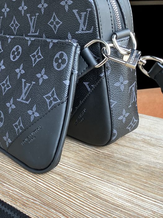 Чоловіча сумка Louis Vuitton мужская сумка барсетка трио 3в1 клатч