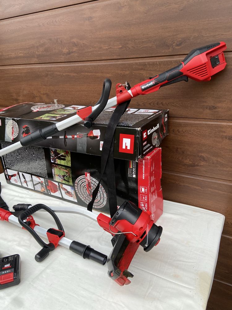 Podkaszarka żyłkowa aku 2x2,5ah einhell ge-ct 36/30li