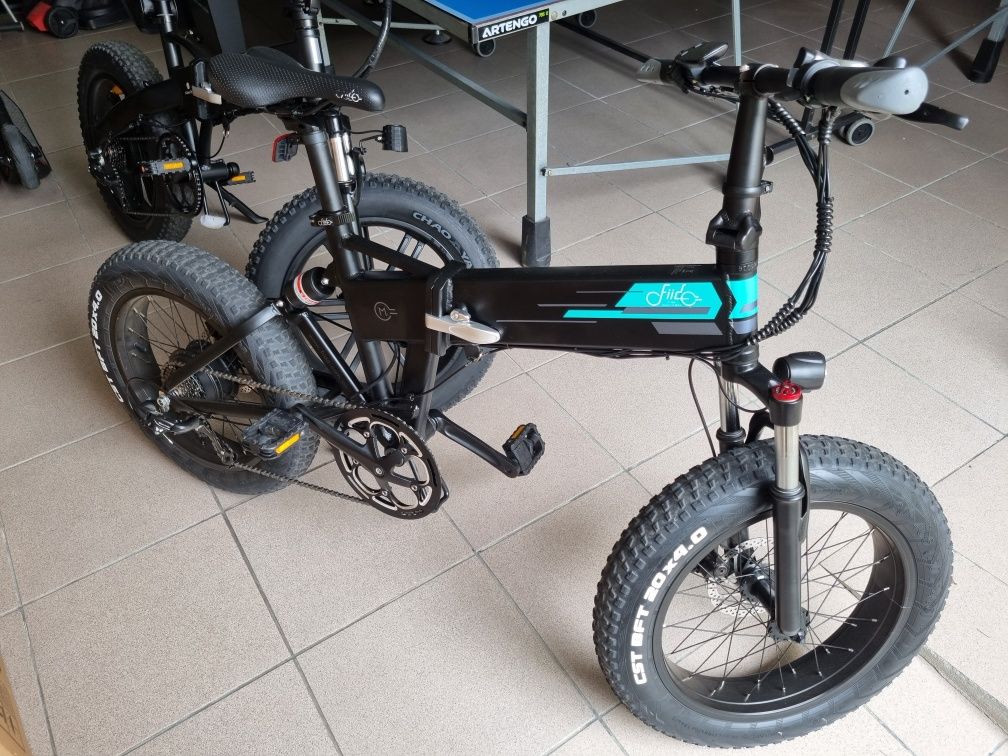 Bicicletas eléctricas BTT e Fat Bike, como novas com garantia