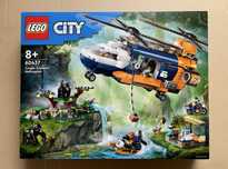 TANIO / Nowe LEGO® 60437 City - Helikopter badaczy dżungli w bazie