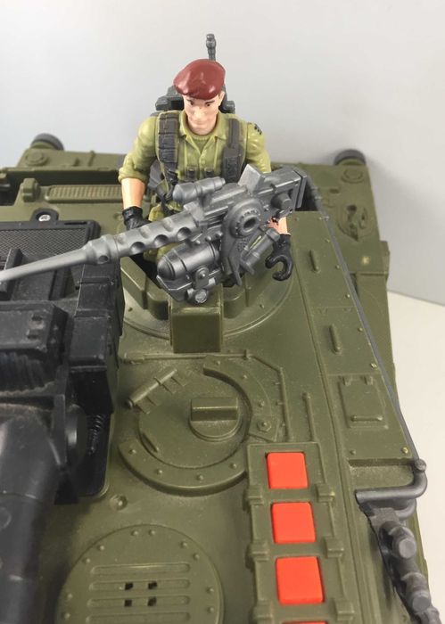 Conjunto de Brinquedos Chap Mei – TANK + Soldado + Pistola