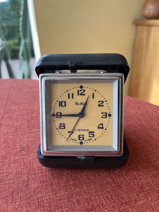 Budzik podróżny Slava ZSRR nie chodzi