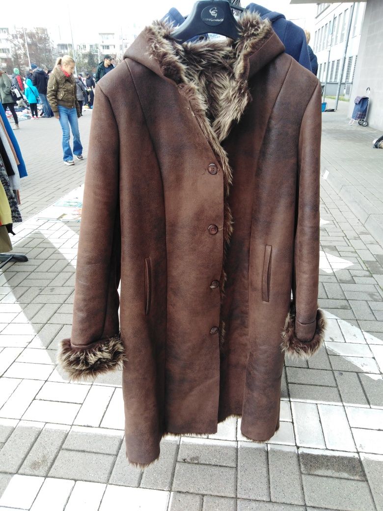 Cieplutkie ekologiczne futerko r. L