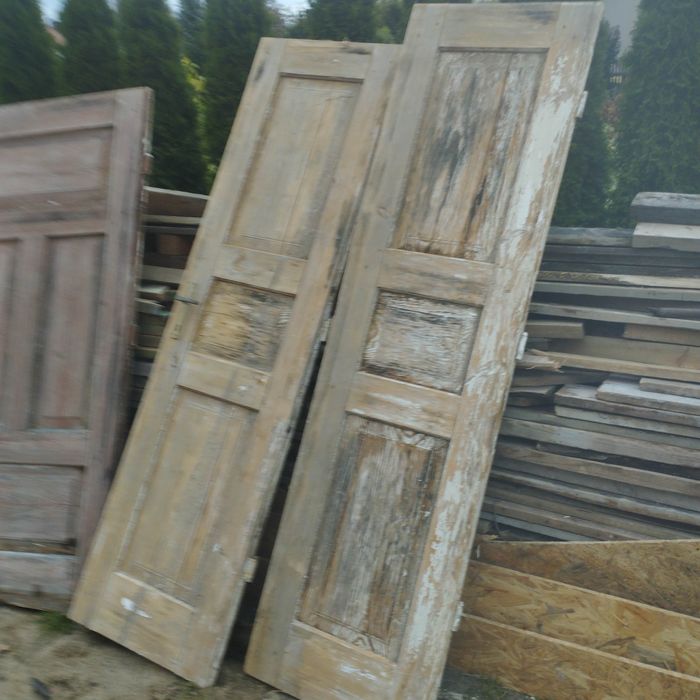 Drzwi stare drewniane