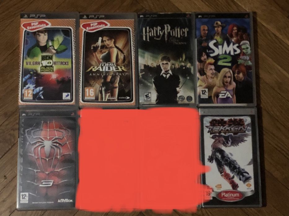 Игры на PSP диски UMD лицензия