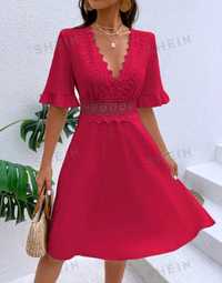 Sukienka letnia czerwona