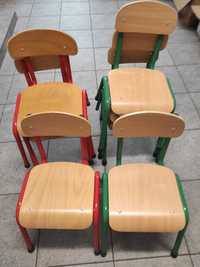 Krzesła przedszkolne dziecięce