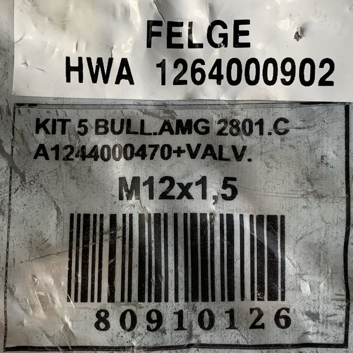 Болти Mercedes w201 w124 w126 R129 AMG 2801.C A1244000470 A1244000770