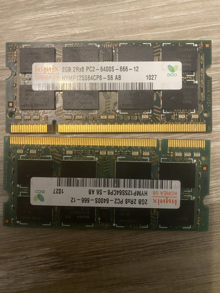 Kosc ram 2gb Pc2 hynix