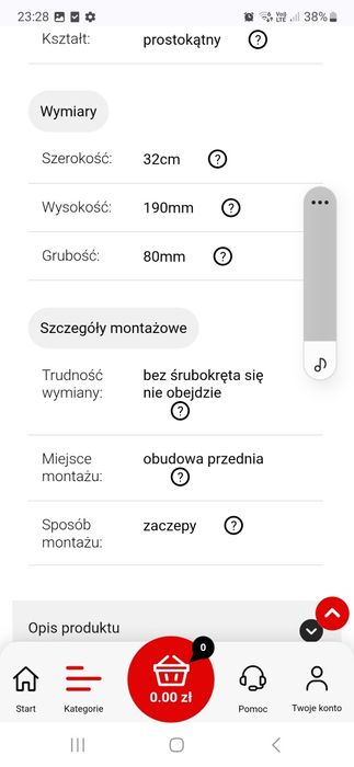 NOWY Filtr puchu do suszarki Bosch