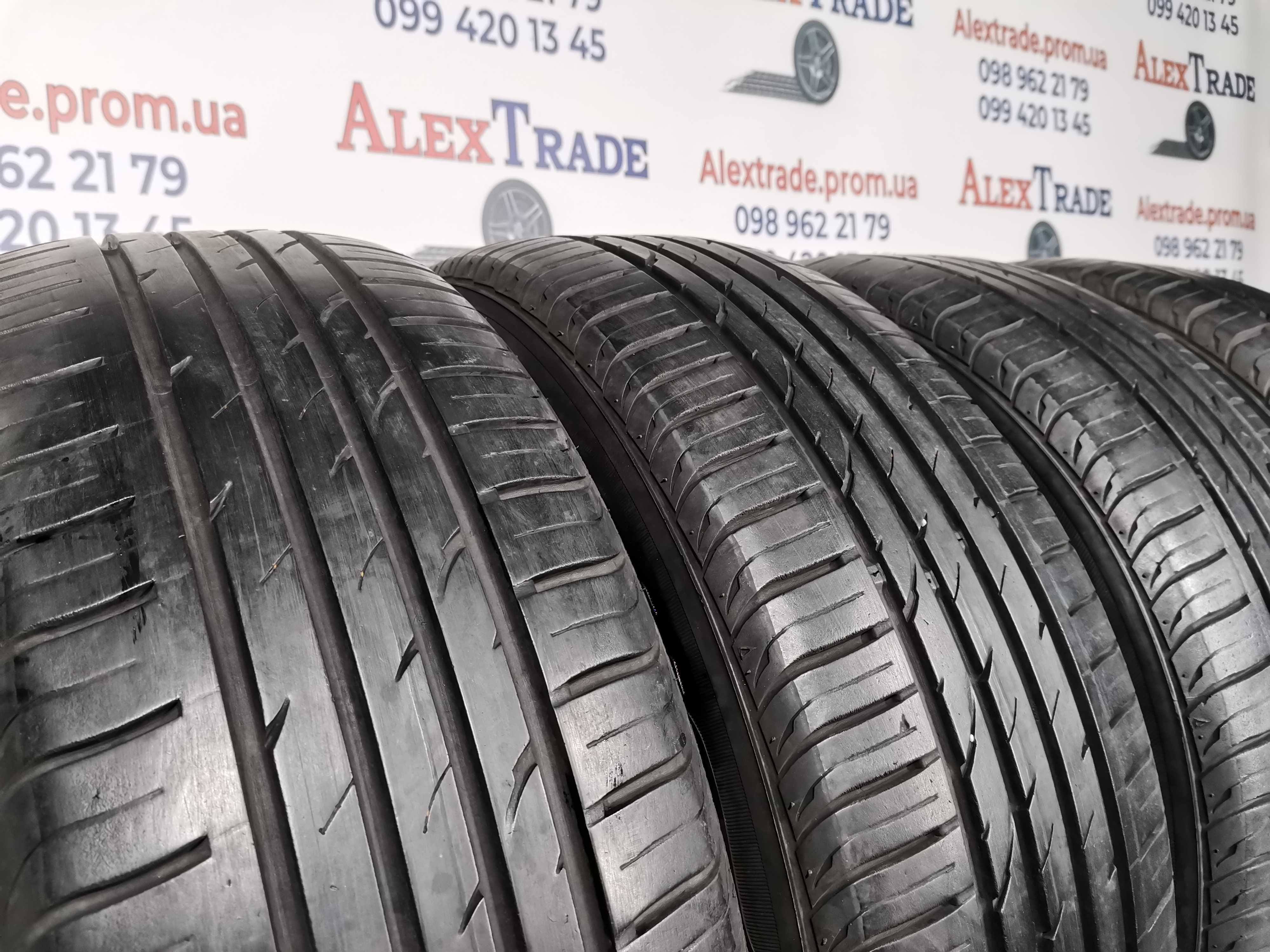 4 шт. 185/60 R15 Nexen N'Blue HD літні шини б/у