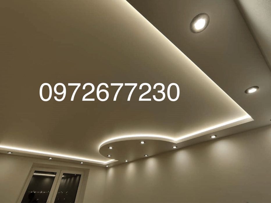 Натяжні стелі,глянець мат сатин. Освітлення.