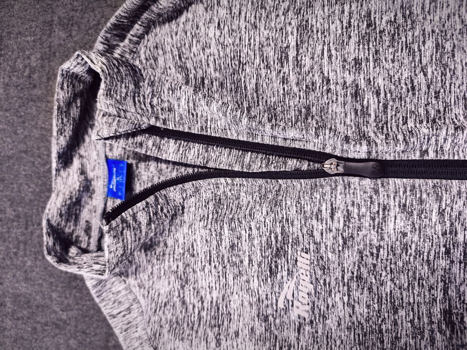 Bluza rowerowa kolarska rogelli roz S szara ocieplana