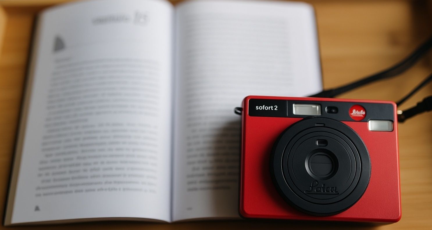 Câmara Instantânea Leica Sofort 2 – Edição Comemorativa, Como Nova!