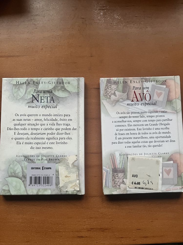 Livro avô e neta