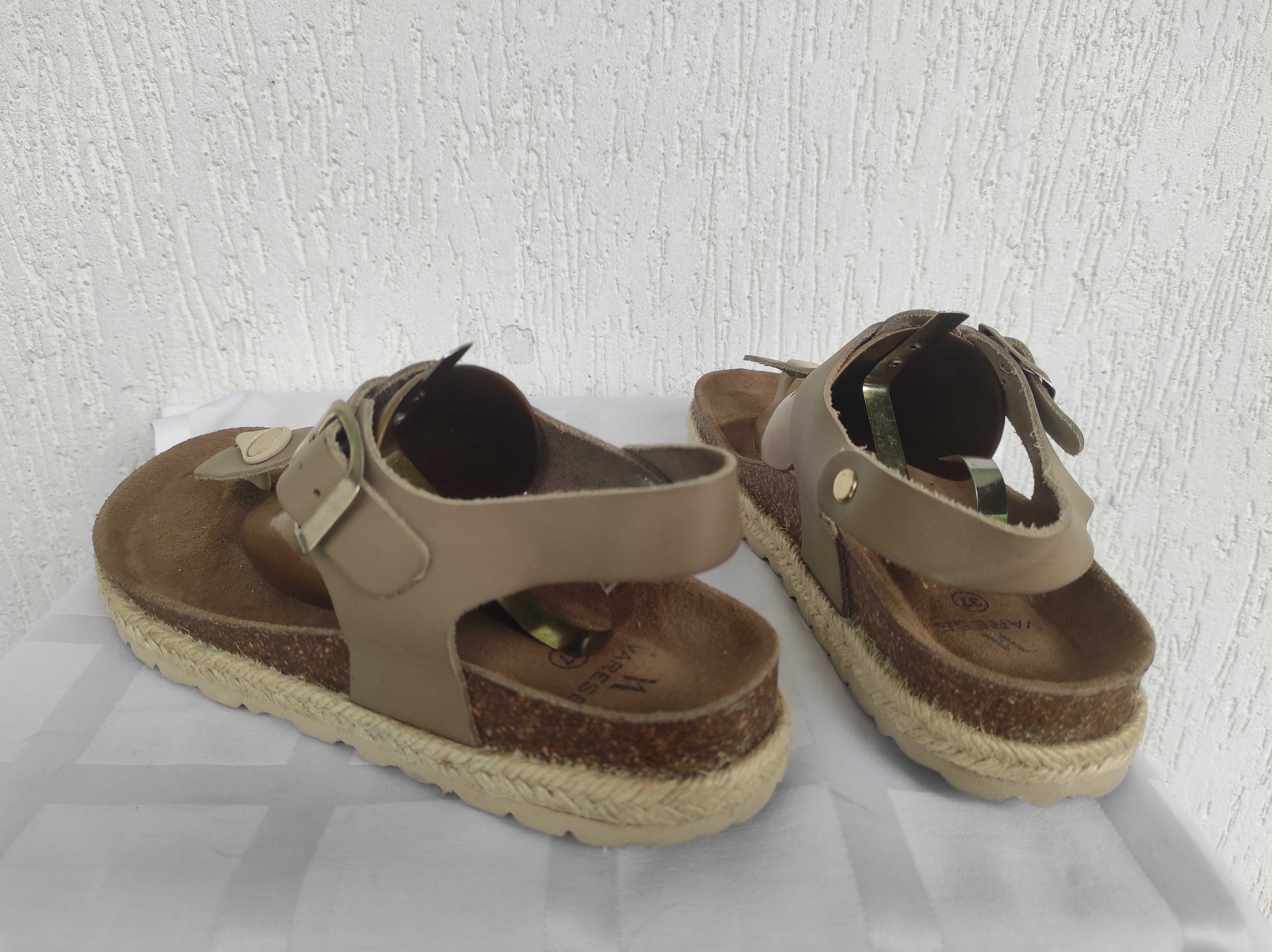 Босоножки кожанние ортопедические Varese по типу Birkenstock р.36