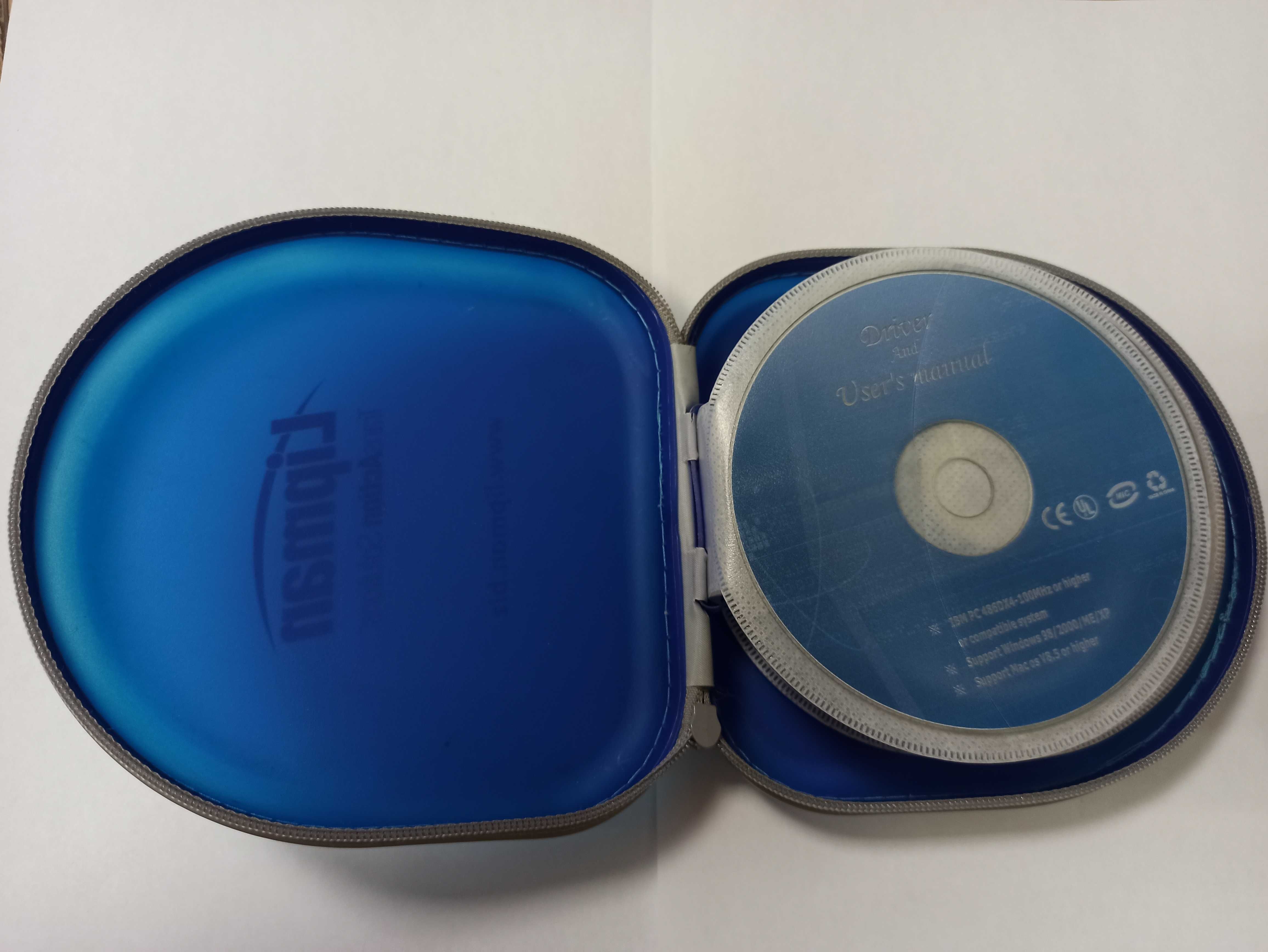Чехол барсетка для DWD CD дисков на 24 диска в комплекте с дисками