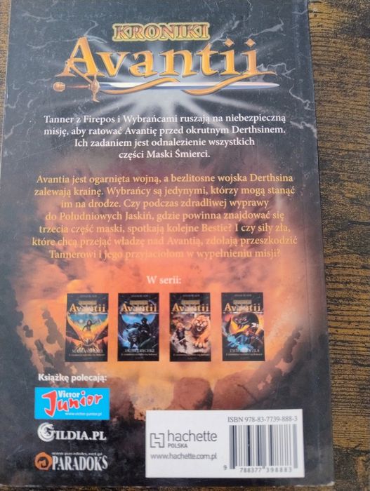 Potęga bestii - kroniki Avanti - Adam Blade / fantazy