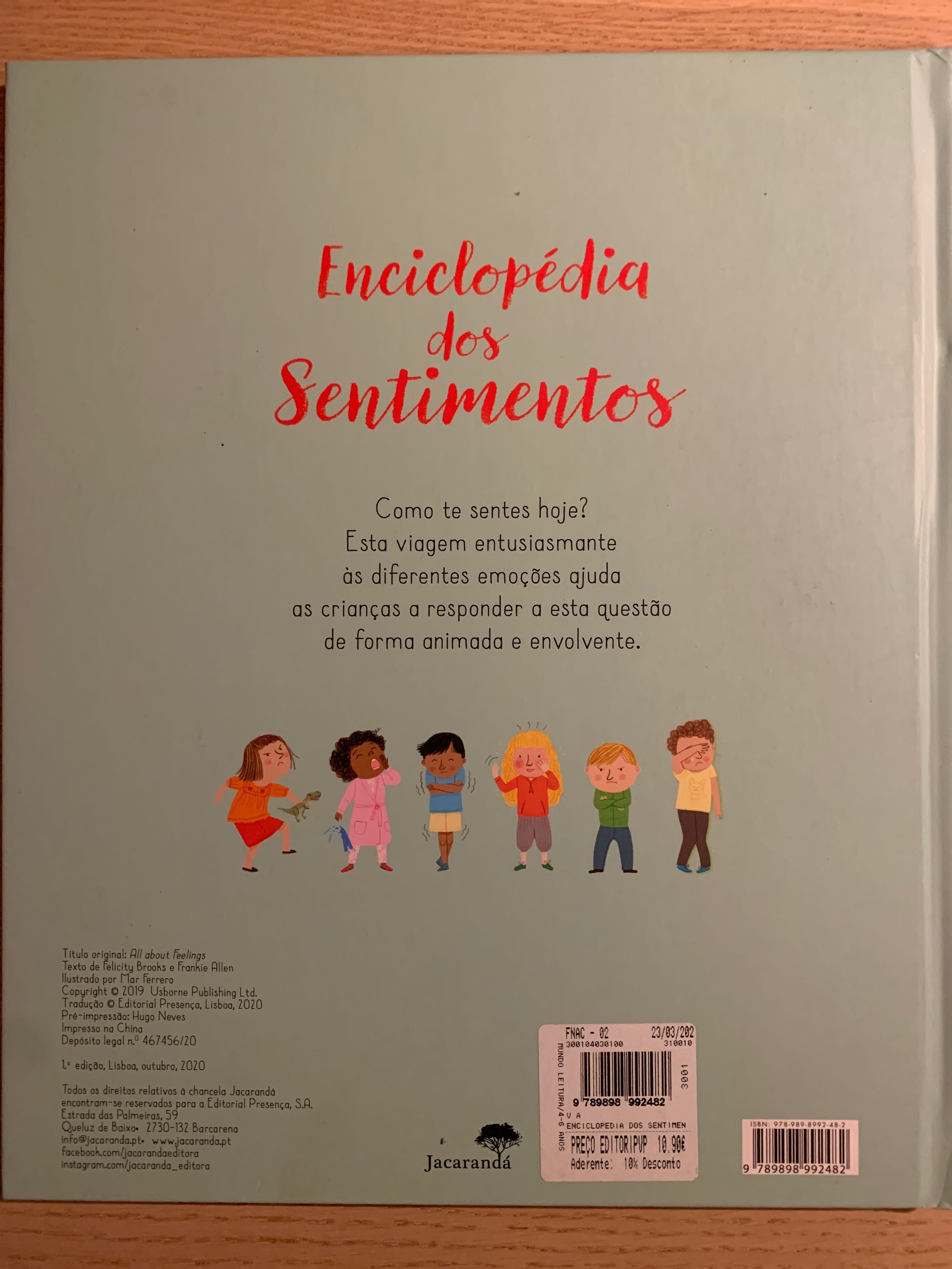 Livro “ Enciclopédia dos Sentimentos “