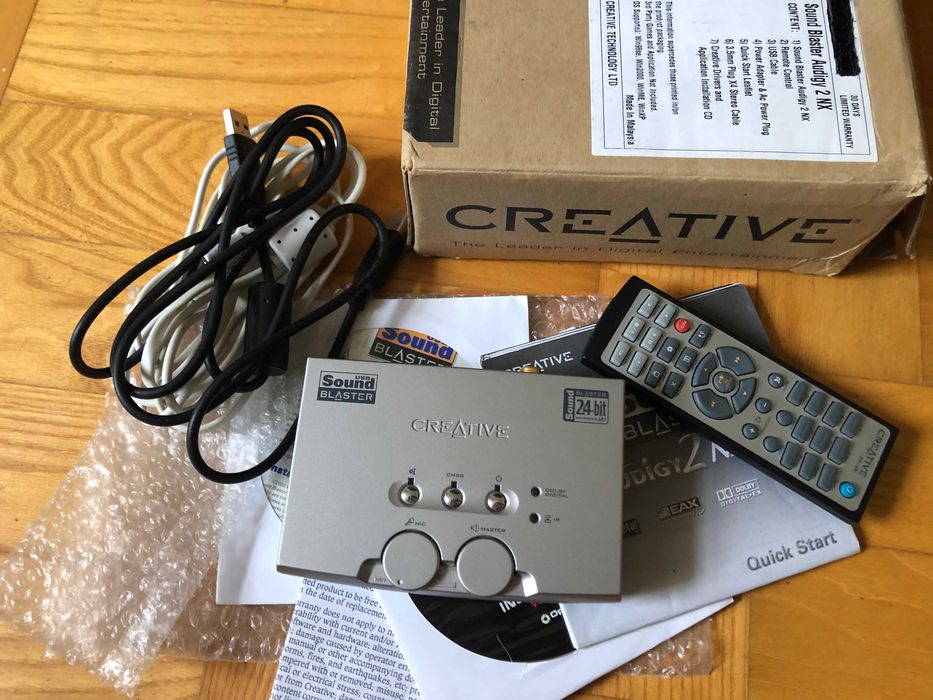 Колонки Creative Inspire 6700 6.1 + Creative Audigy 2 NX SoundblasteR