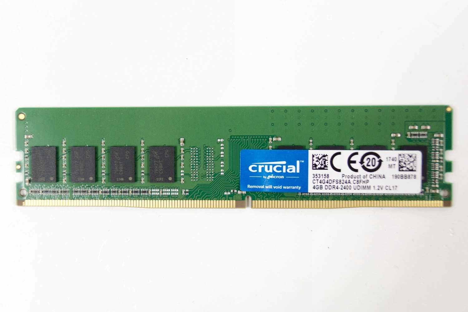 Память для настольных компьютеров Crucial 4 GB DDR4 2400 MHz