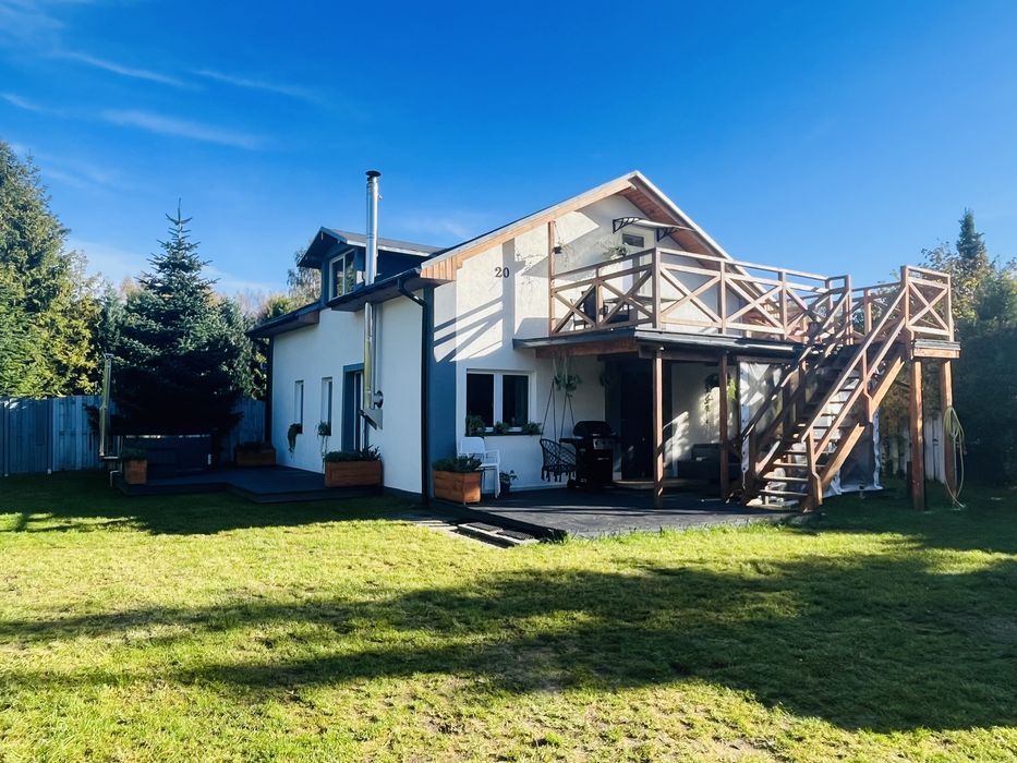 Duży domek Kopalino kominek, balia - Sylwester niedostepny