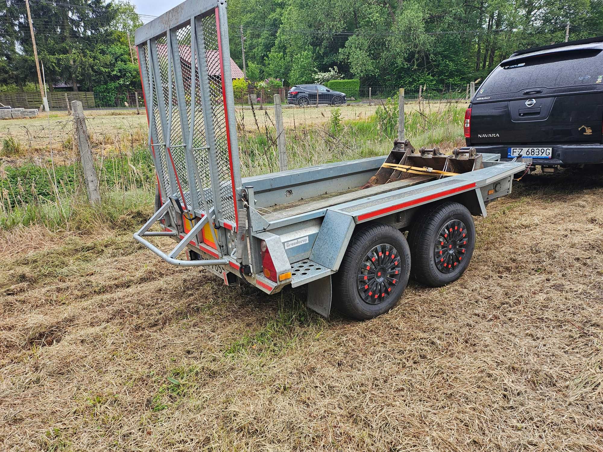 Brenderup Przyczepa pod Minikoparkę MT2600 DMC 2600 kg. CENA BRUTTO