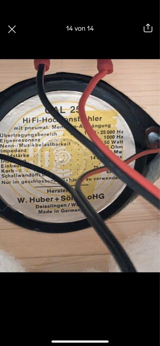 Monacor DIY проект, 60 Ват, 4 ом, 91 дб, Звук/Бас!