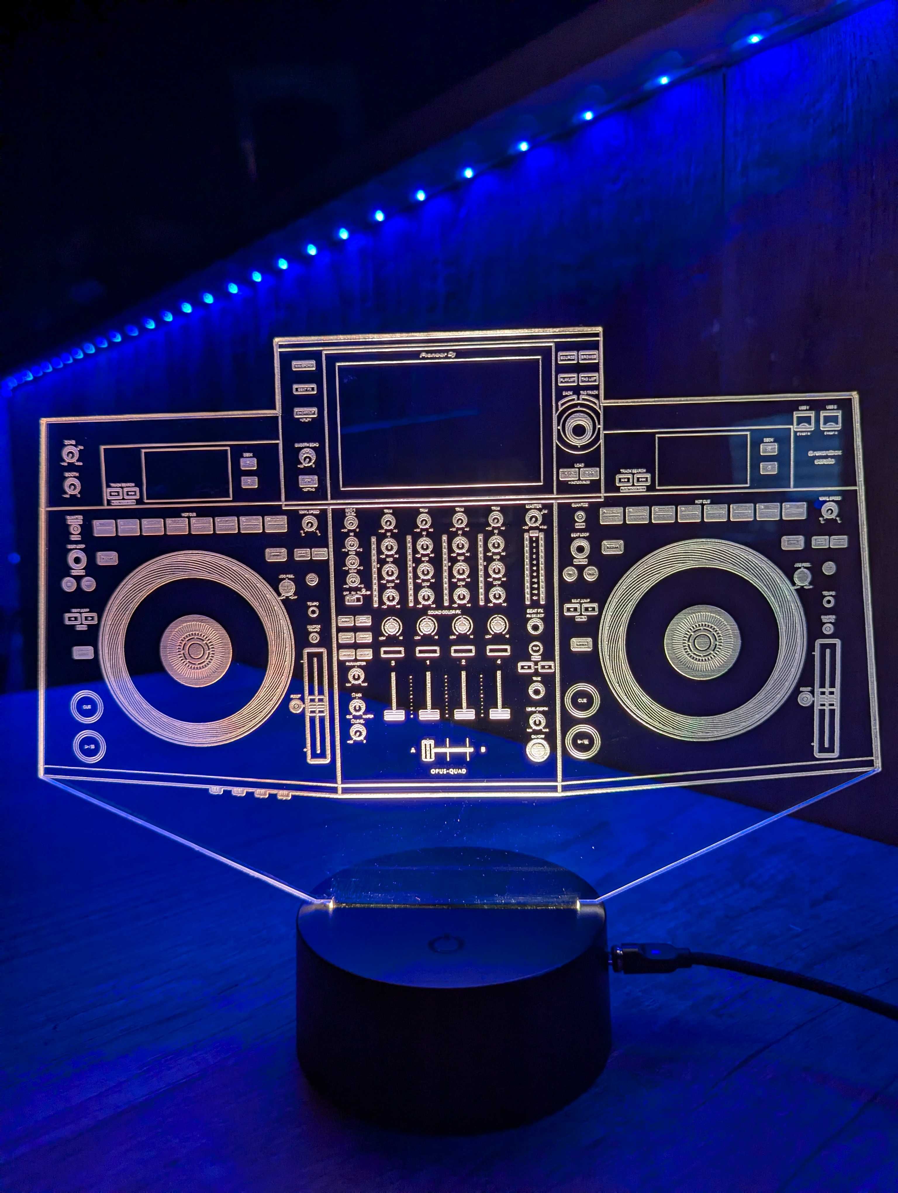 konsola Pioneer Opus Quad lampka na pilota prezent Twoje logo i ksywa