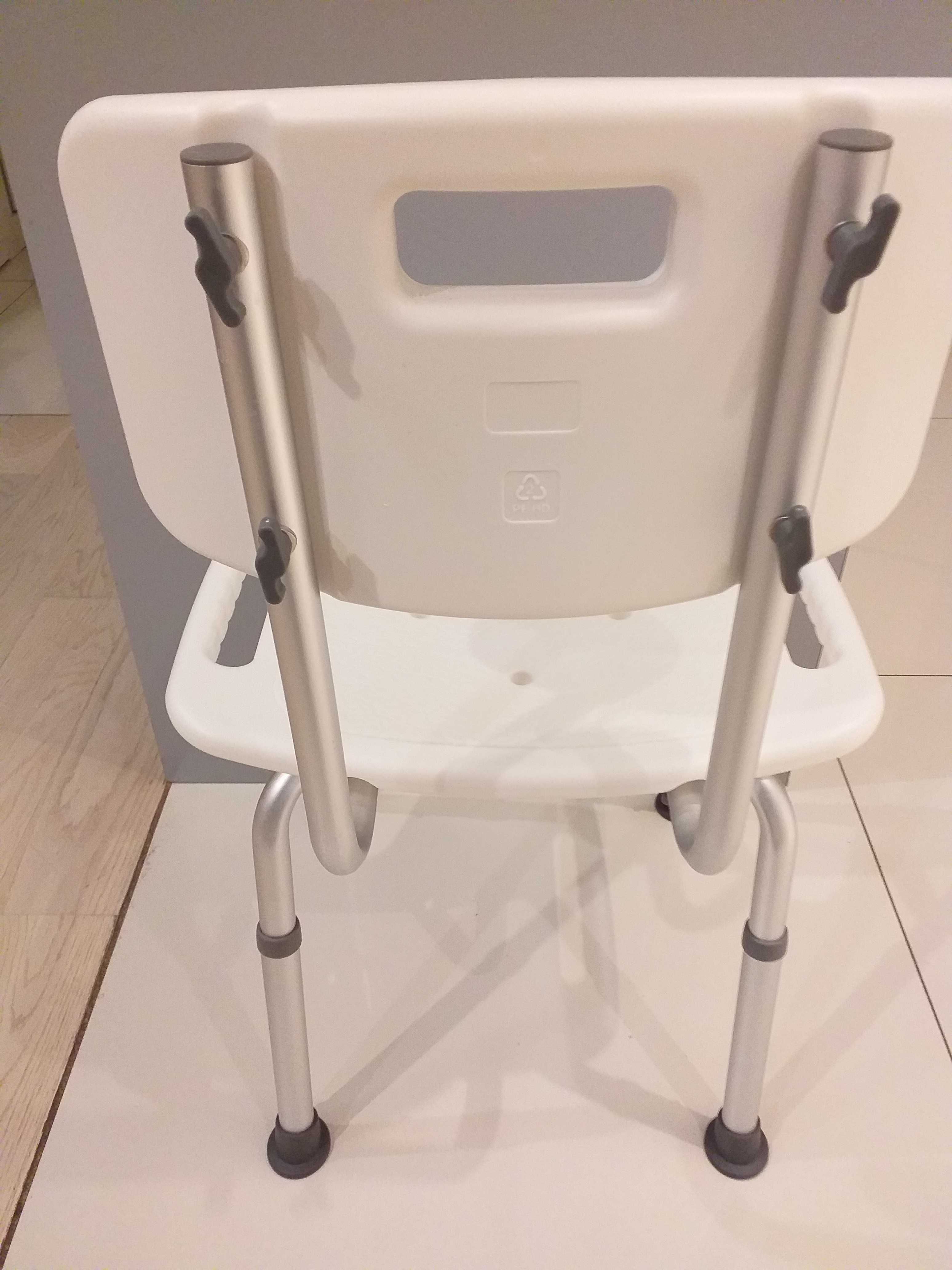 Krzesło rehabilitacyjne pod prysznic