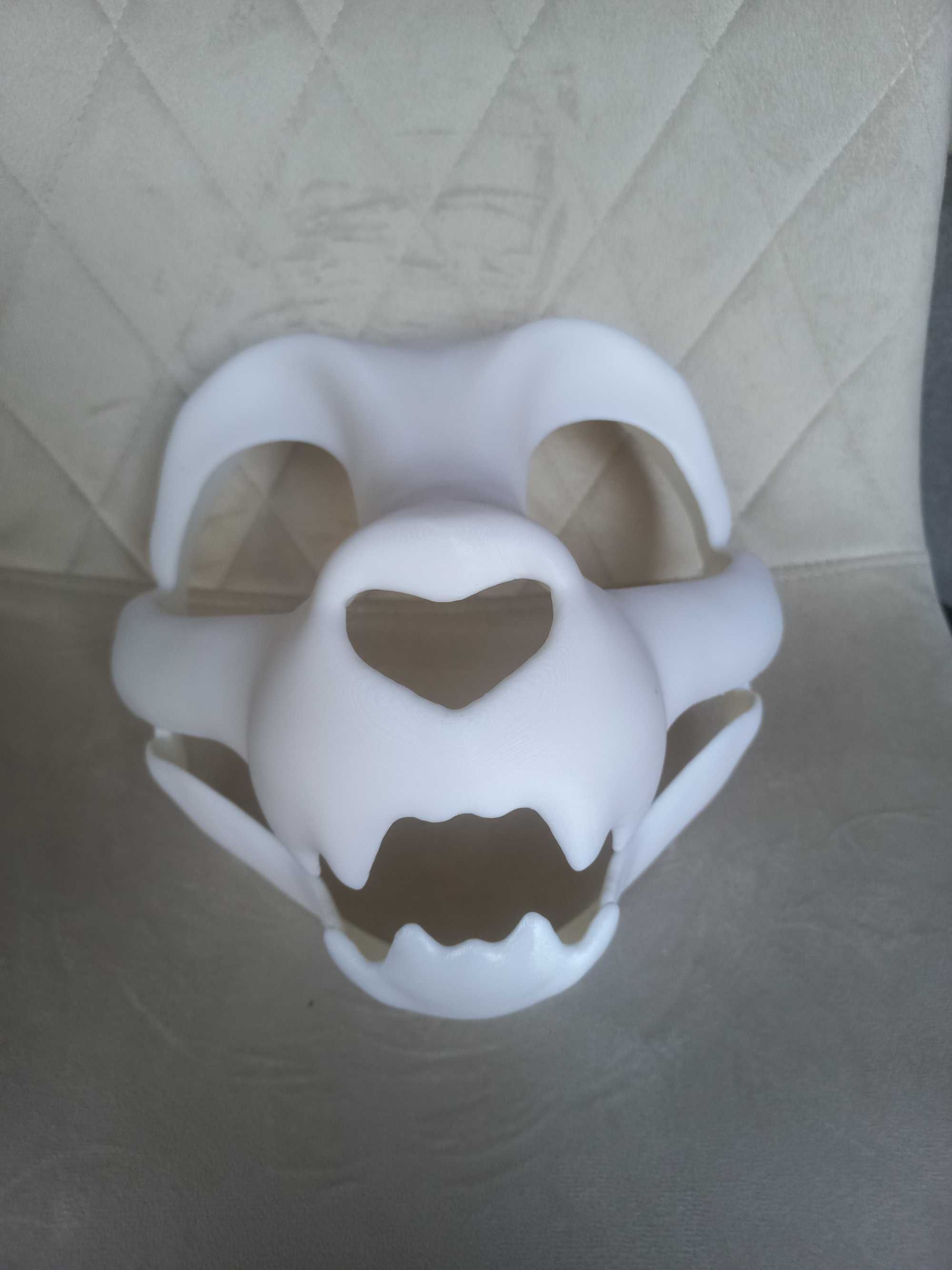 Furry fursuit mask base cosplay kemono fursona maska baza cat toony