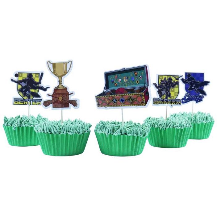 Figurki na tort Harry Potter opakowanie 30 sztuk TOPPER NA TORT C443