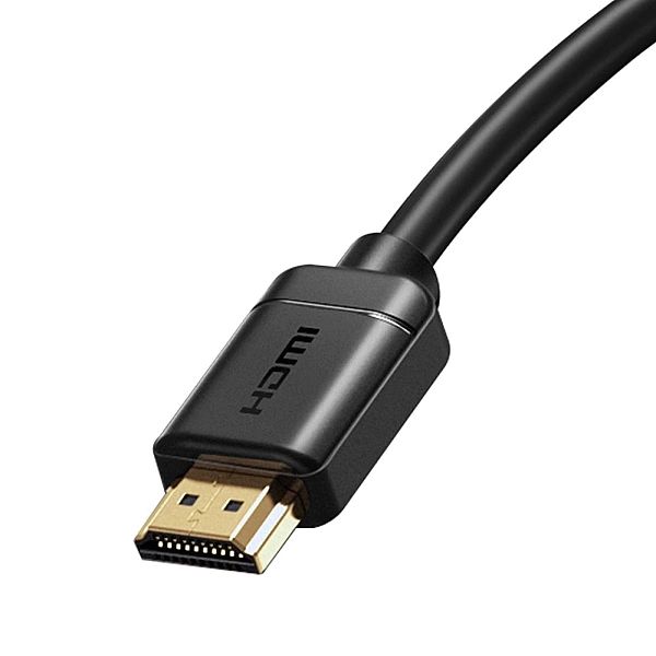 Baseus kabel przewód HDMI 2.0/4K 60 Hz 3D HDR 18 Gbps 2 m czarny (CAKG