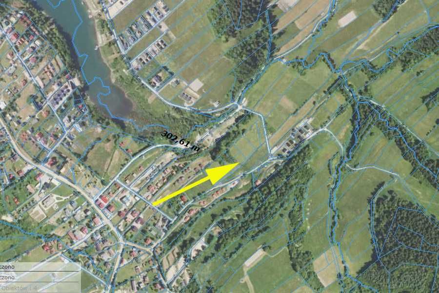 Bieszczady Jezioro Solińskie Zawóz blisko wody - 923m/2