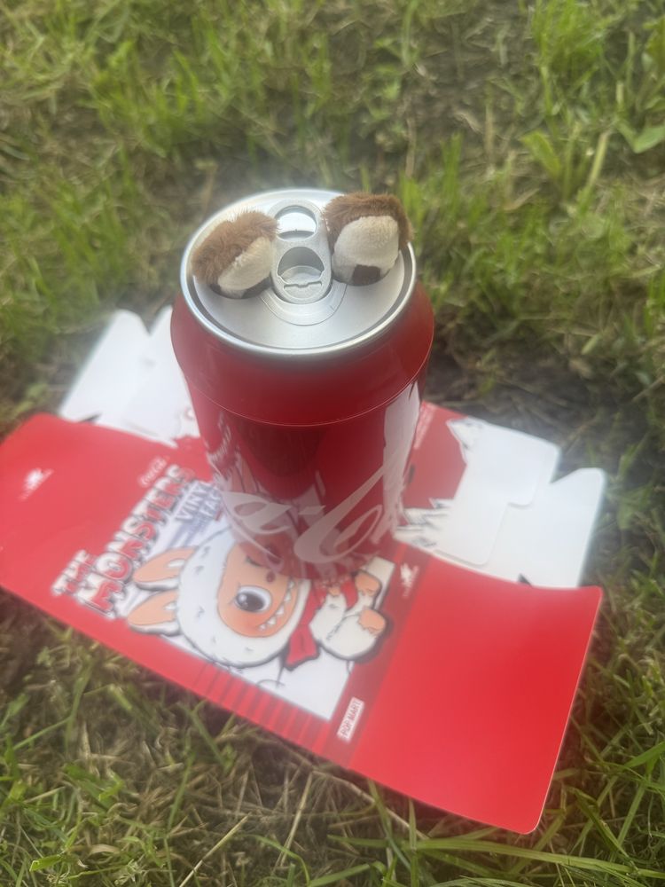 NOWA Coca - Cola labubu / lafufu + pudełko !
