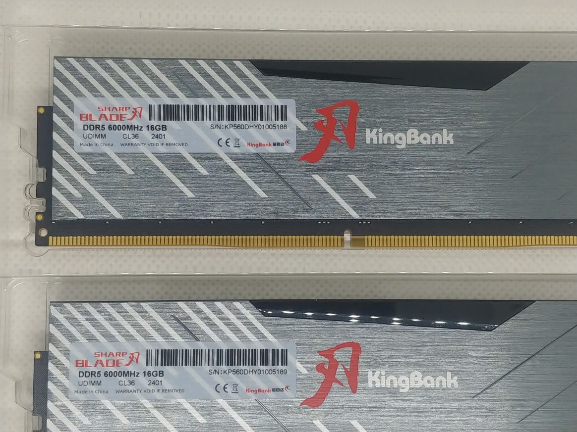 Kingbank  DDR5 32GB (2*16GB) Hynix