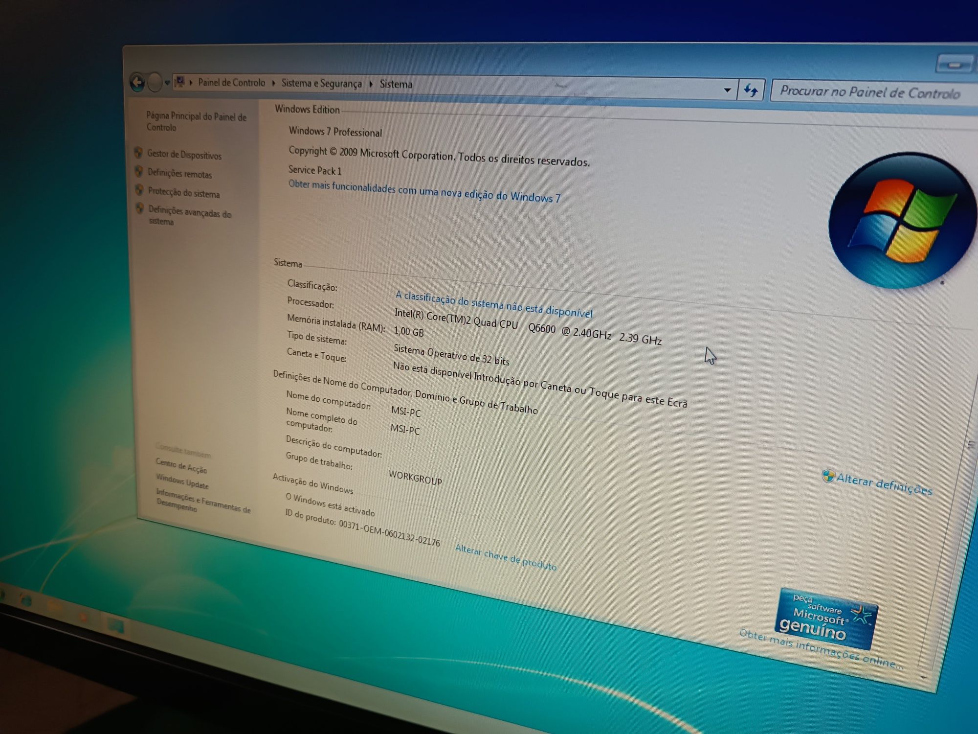 Bundle PC + Monitor