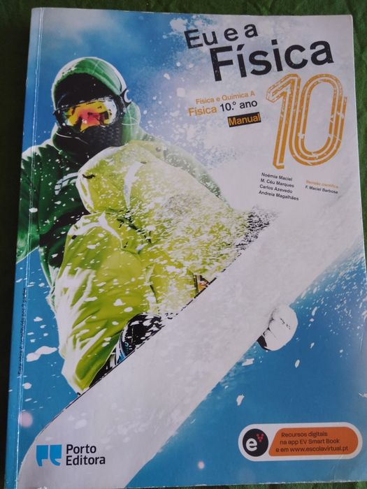 Vendo livro Eu e a física 10 ano