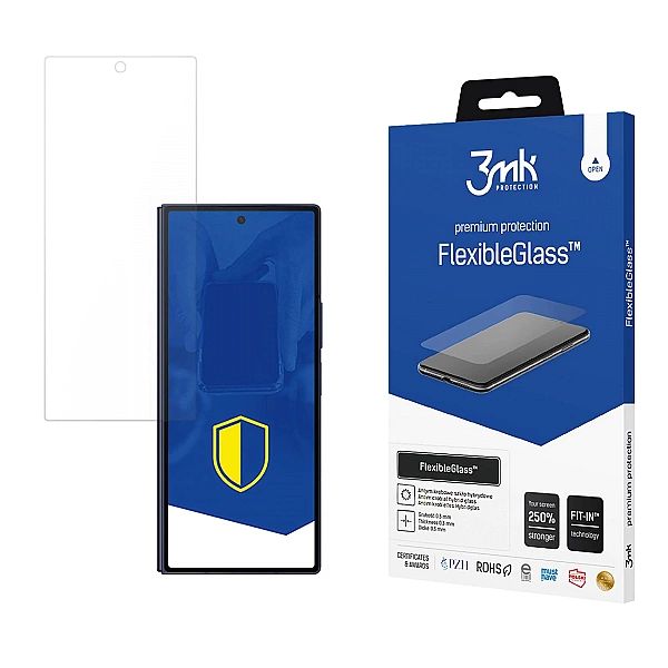 Szkło hartowane 3mk FlexibleGlass na Samsung Galaxy Z Fold 6 (front)