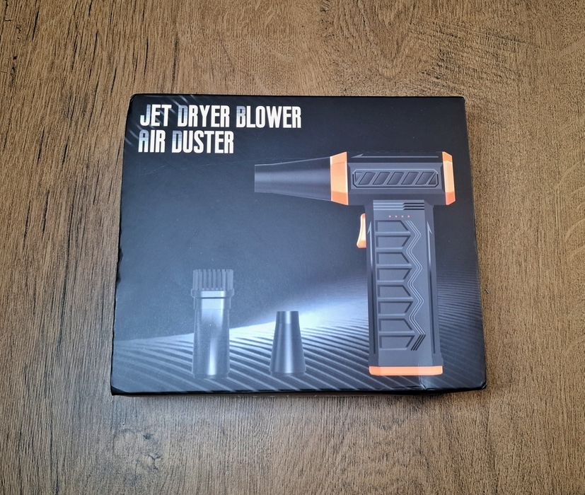 Турбовентилятор, дуйчик Jet fan. Акум 10000mAh, 3 режими