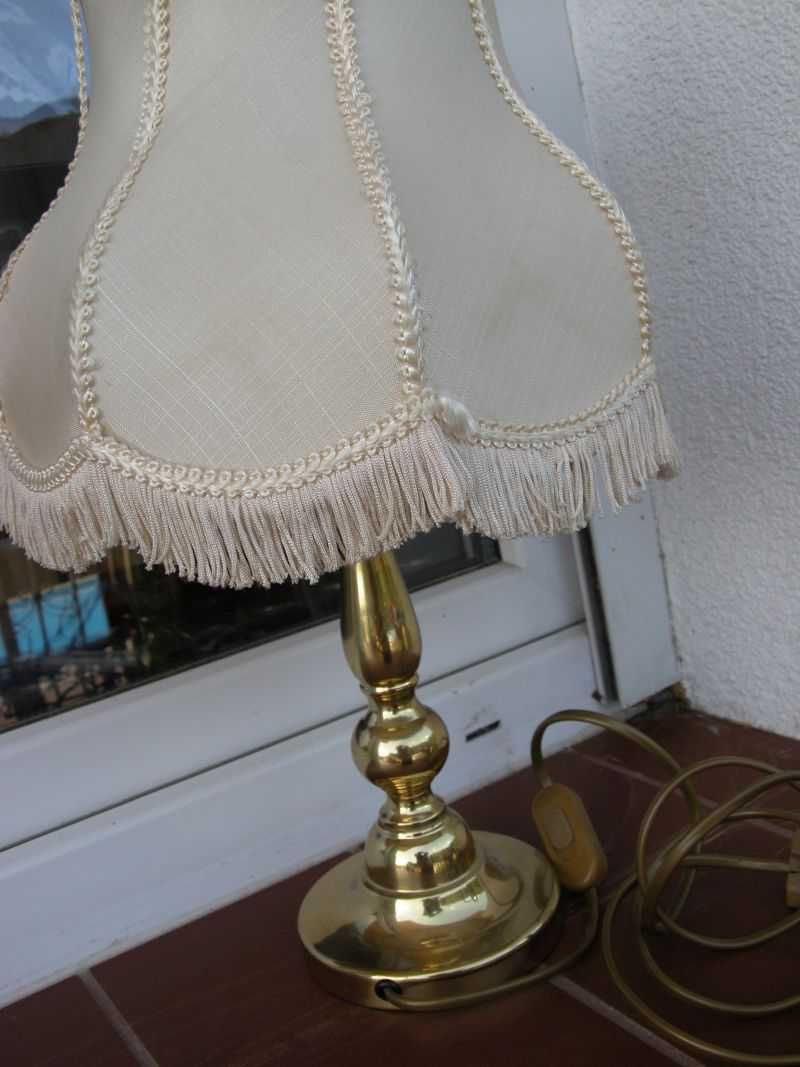 kolekcjonerska lampka - lampa z abażurem 43cm