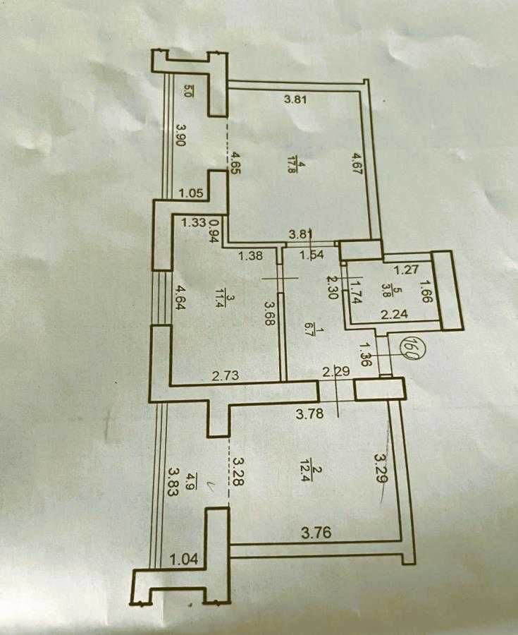 Простора 2 кім квартира на Каскаді