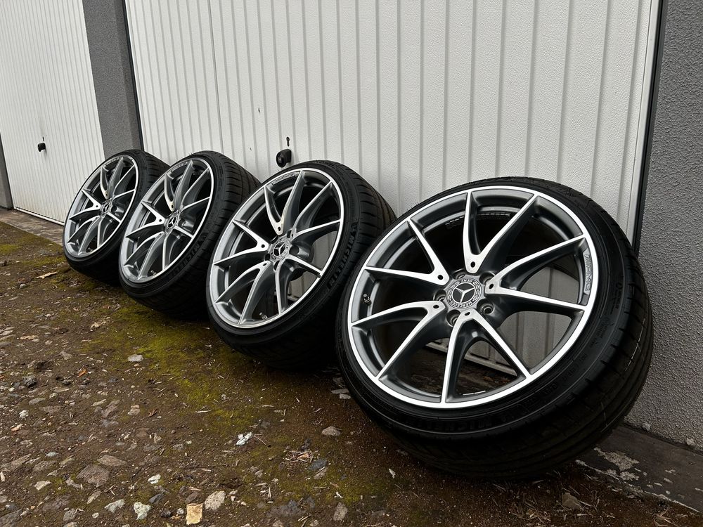 Felgi 5x112 19” 10j i 9,5j Mercedes C63 E63 + opony Michelin PS4s