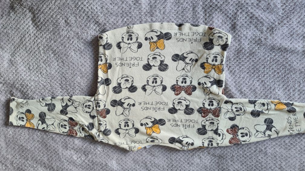 Sweterkowa bluza Zara Miki Mickey, rozm. 104