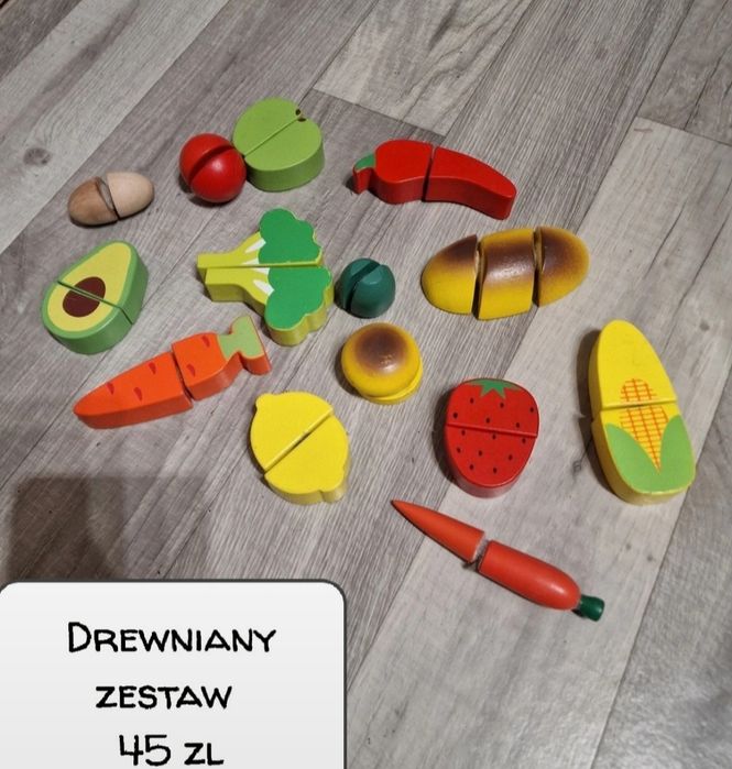 Warzywa drewniane
