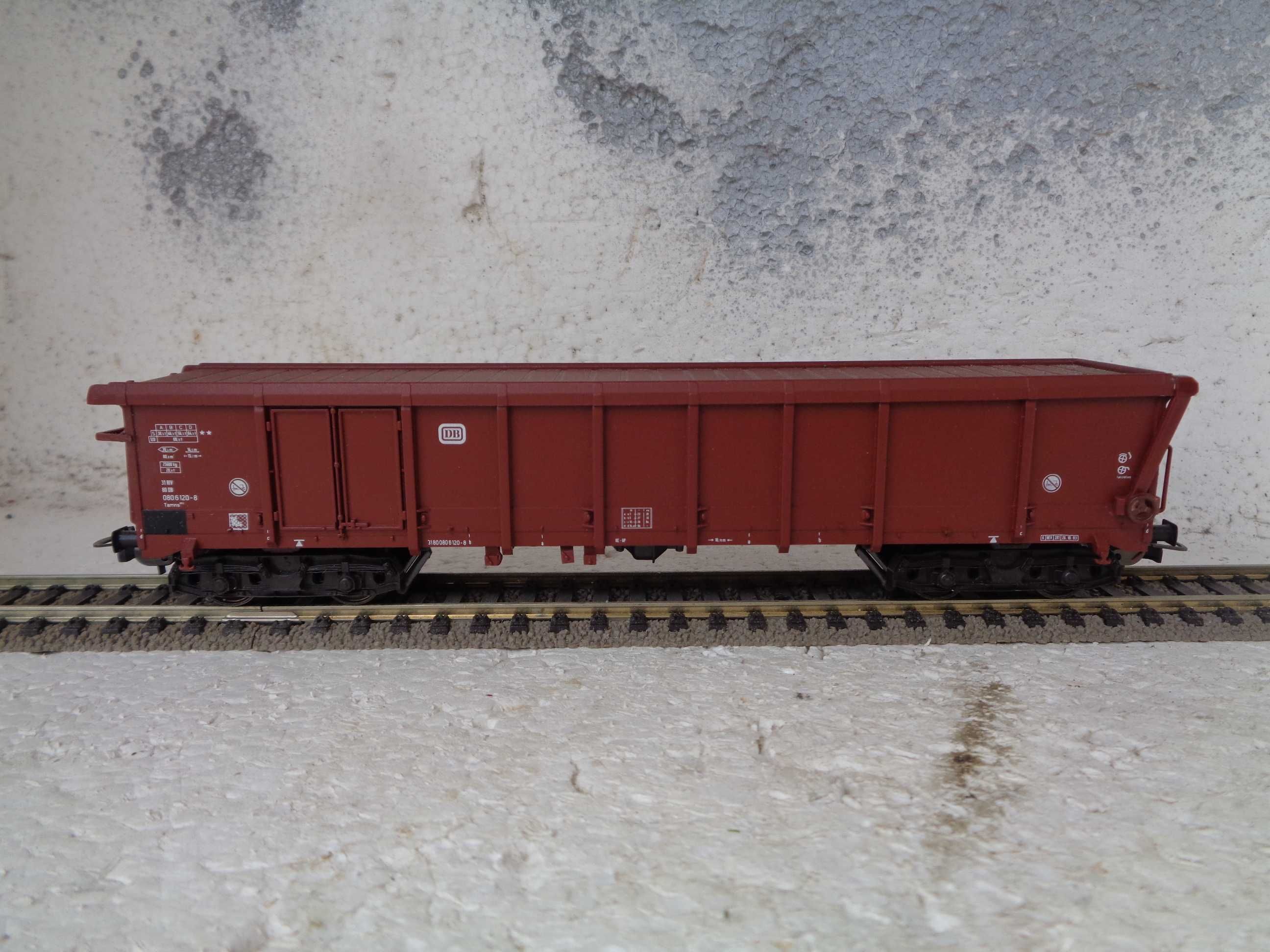 1:87 Vagão mercadorias com tampa de abrir comboio da DB
