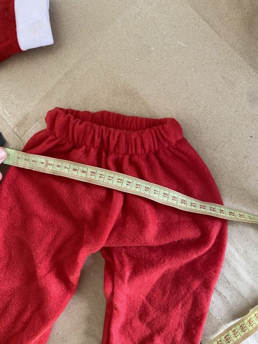 Новорічний дитячий костюм Санта Клаус 4-9 місяців